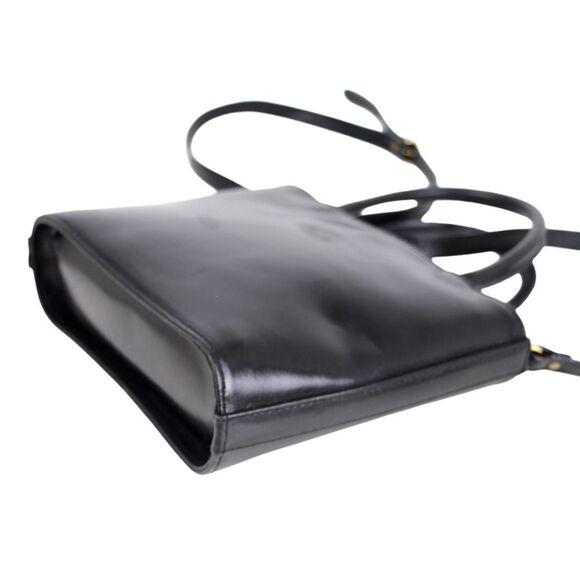 HANDMADE FLORENCE BLACK GENUINE LEATHER SHOULDER BAG XBODY SATCHEL HANDBAG PURSE - Picture 7 of 16